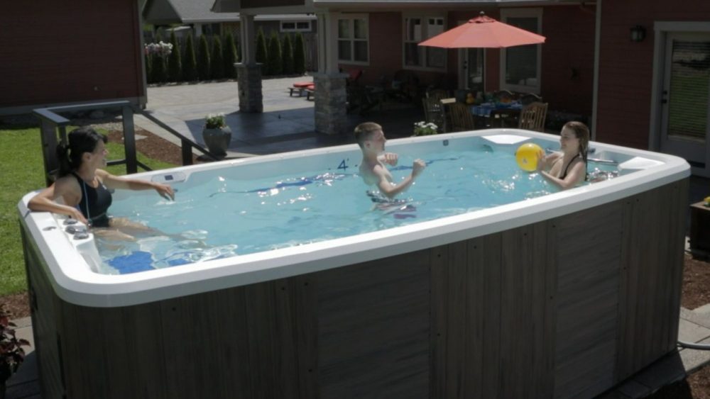 swim spas as small pool